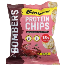 Bombbar Bombers Protein Chips 50г краб